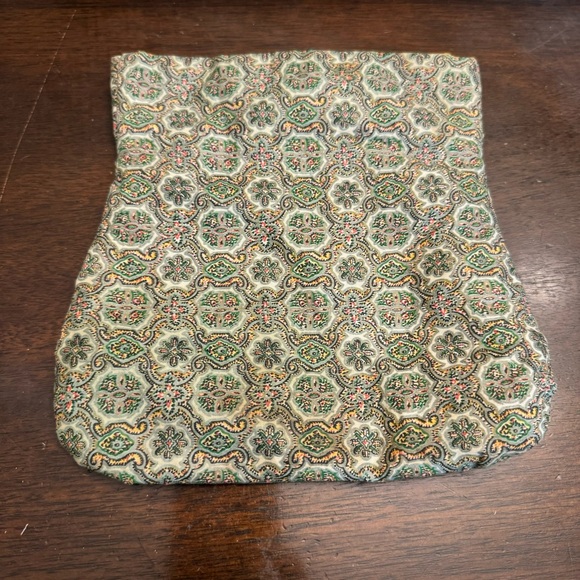 Super Cute Vintage Fabric Makeup or Accessories Bag - Picture 6 of 9